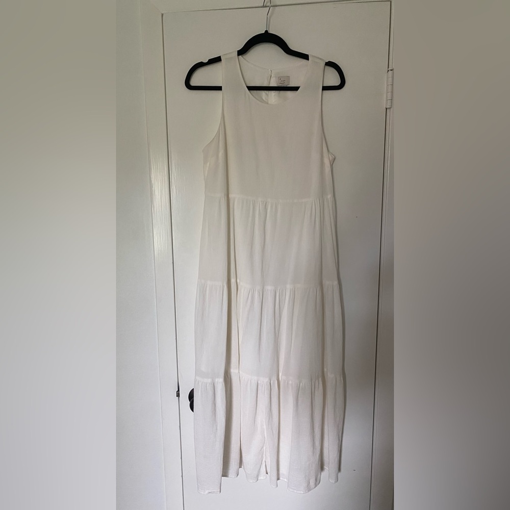White Muslin Dress